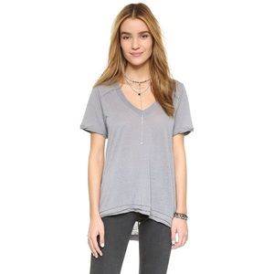 Free People gray t-shirt